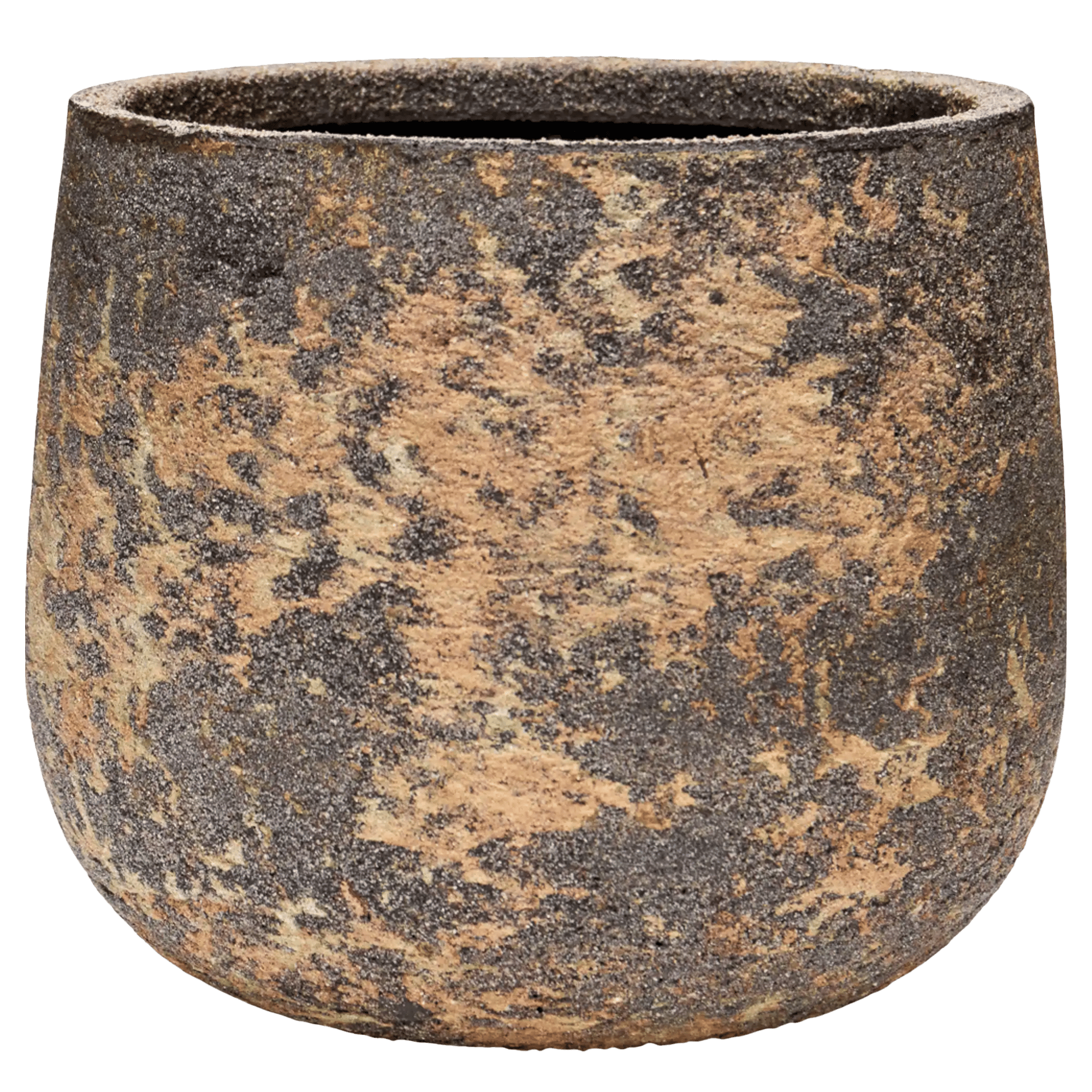 Atlas Round Planter | Fiberstone Indoor and Outdoor Plant Pot