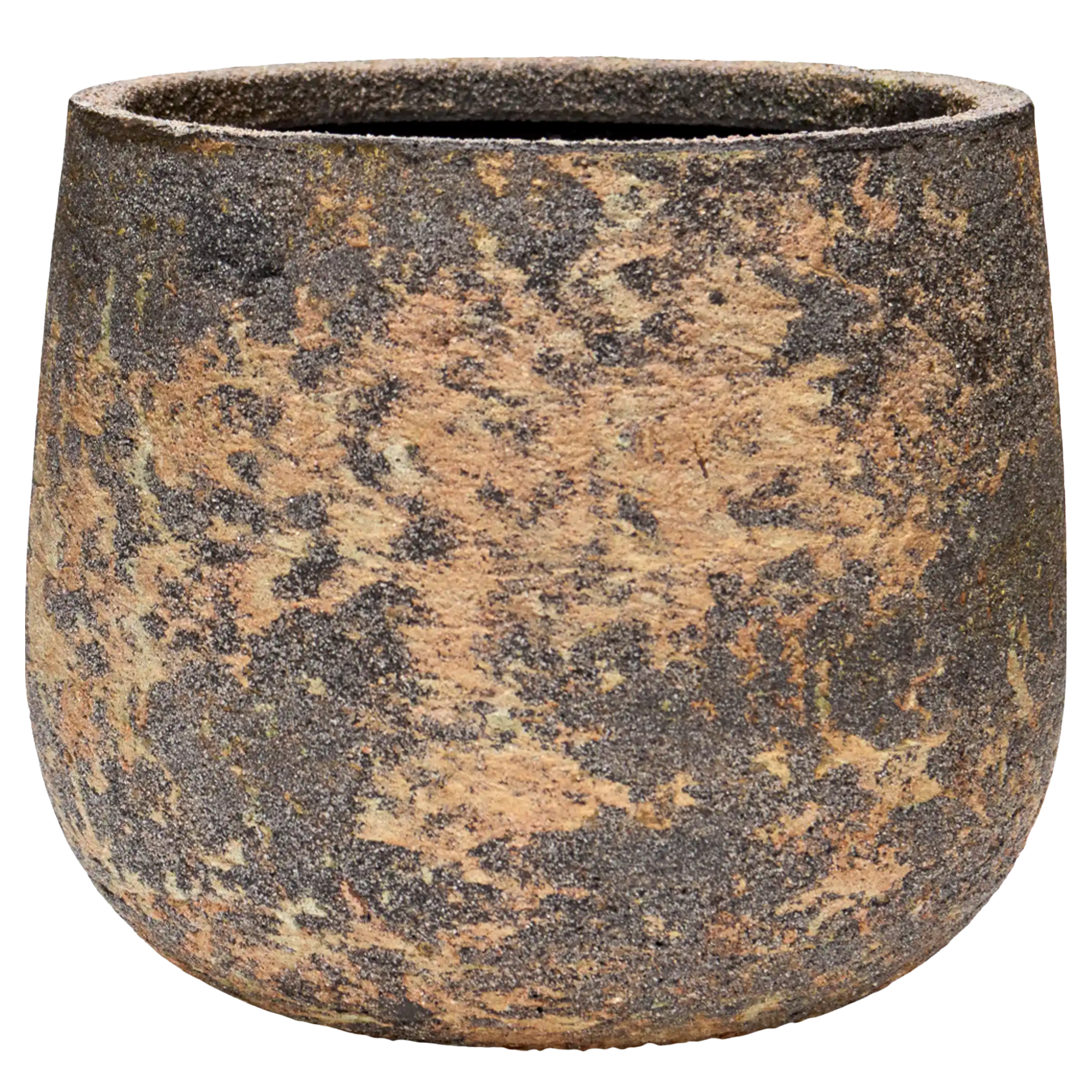 Atlas Round Planter | Fiberstone Indoor and Outdoor Plant Pot