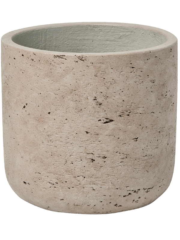 Rough Fibreclay Planter | Indoor and Outdoor Plant Pot Cylinder