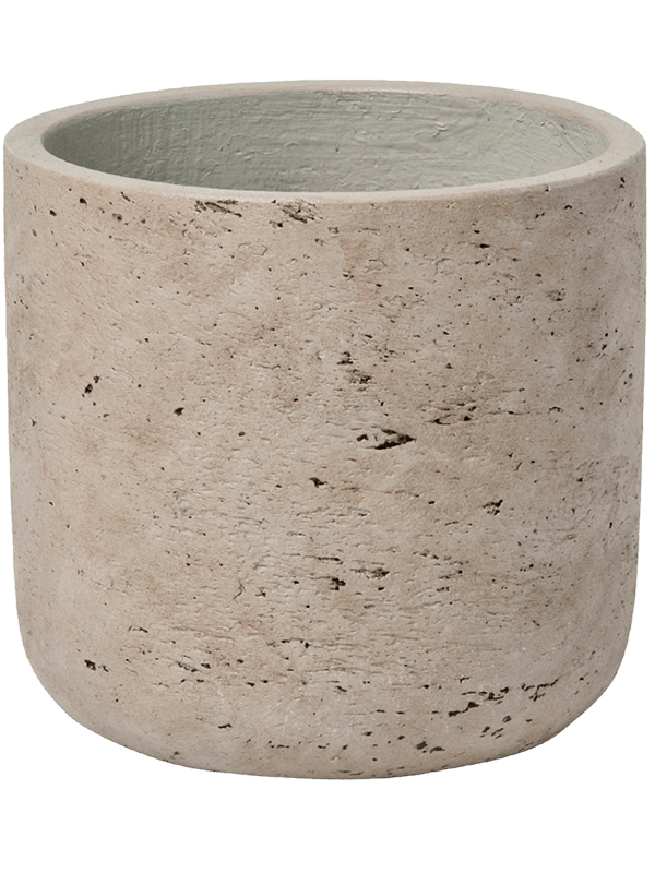 Rough Fibreclay Planter | Indoor and Outdoor Plant Pot Cylinder