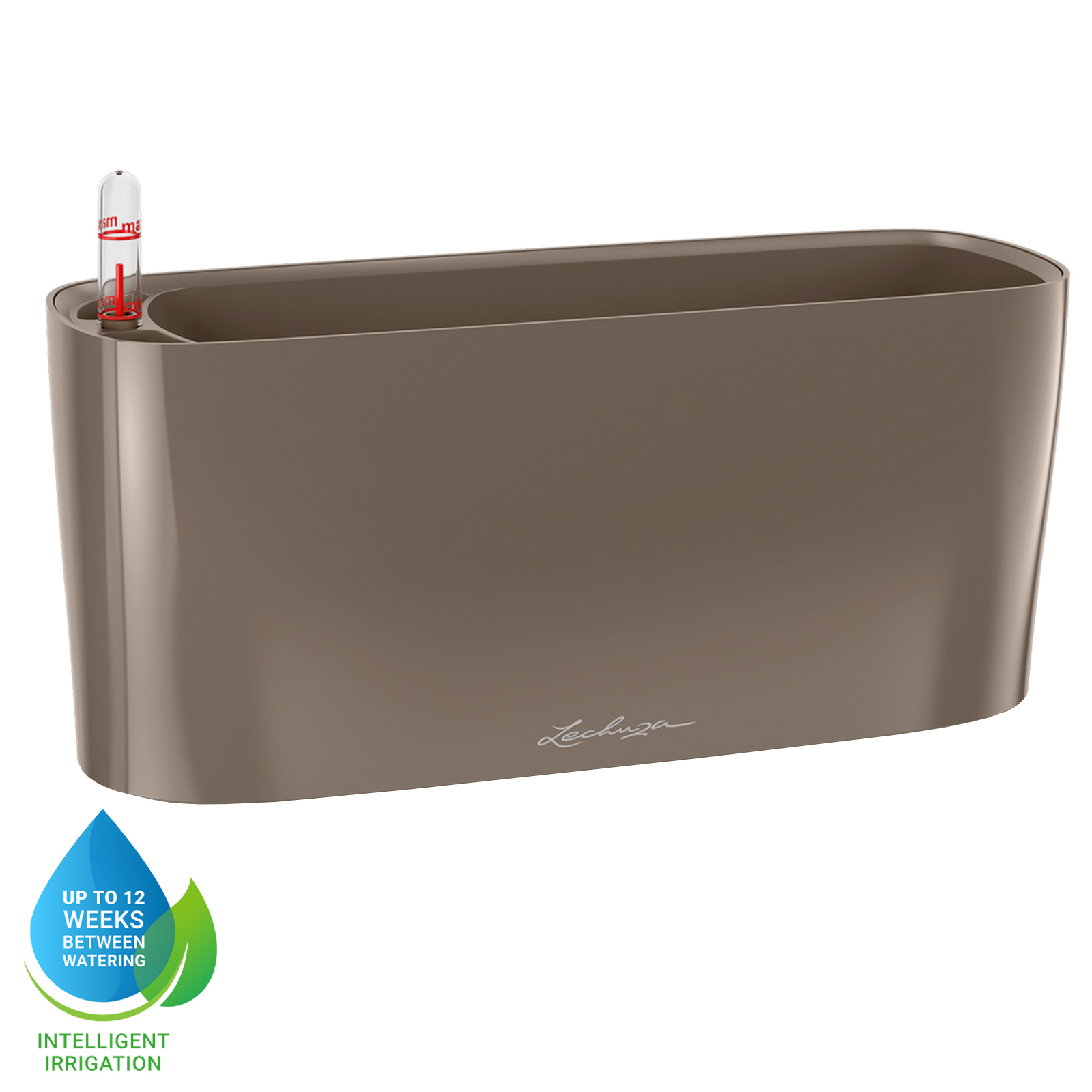 LECHUZA DELTA 10|DELTA 20 Poly Resin Indoor Self-watering Planter