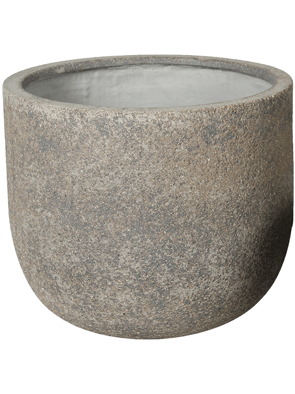 Cement & Stone Round Planter | Indoor and Outdoor Plant Pot