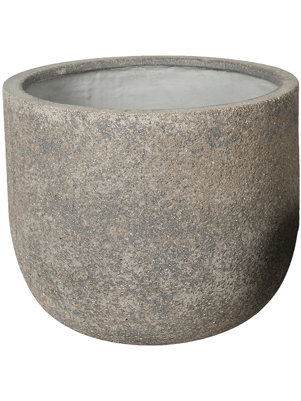 Cement & Stone Round Planter | Indoor and Outdoor Plant Pot