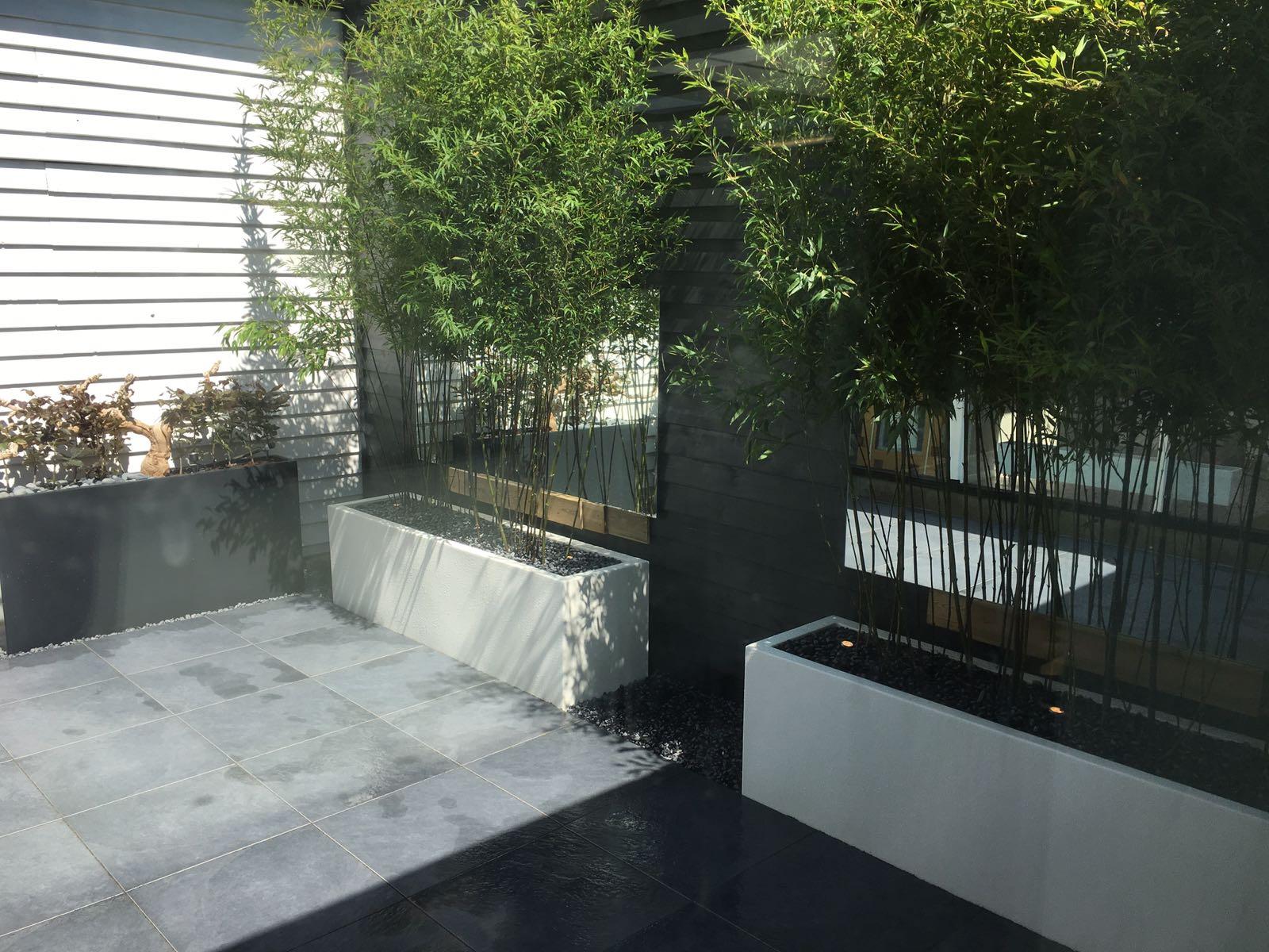 AXIS Trough Outdoor Fiberglass Planter