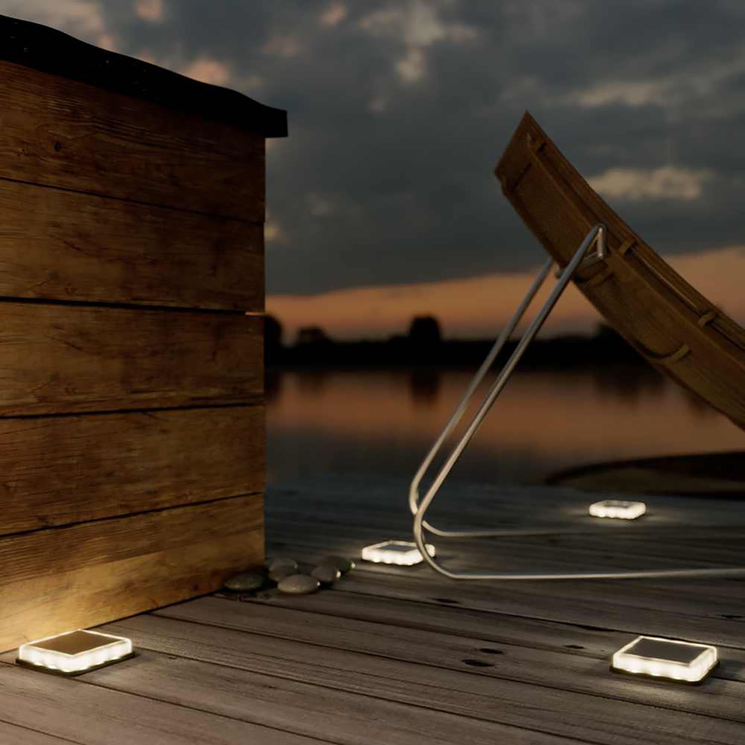 Lincoln Decking Light Premium Solar Outdoor