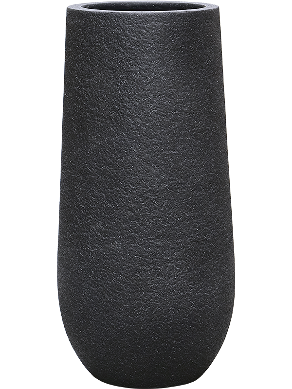 Granite Nax L Midnight Round Planter