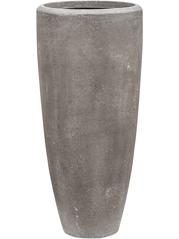 Polystone Tall Planter + Liner | Round Vase Indoor Plant Pot