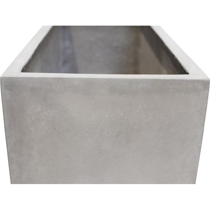 Raised Trough Concrete GRC Planter by Fleur Ami DIVISION