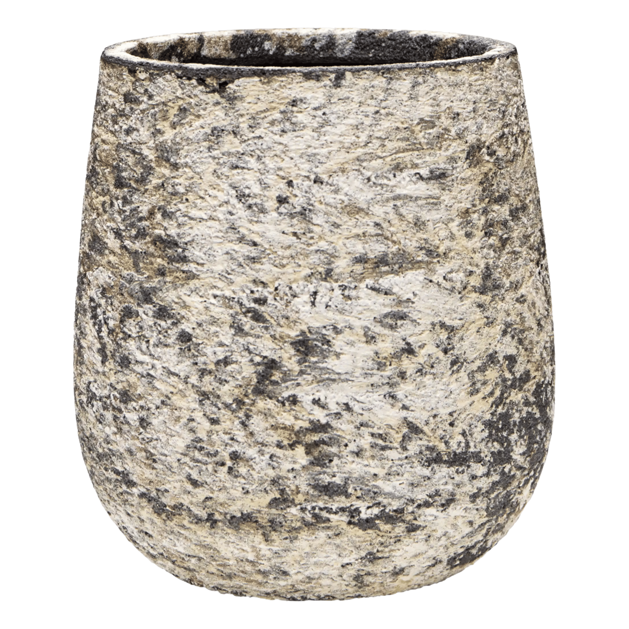 Atlas Round Planter | Fiberstone Indoor and Outdoor Plant Pot Vase