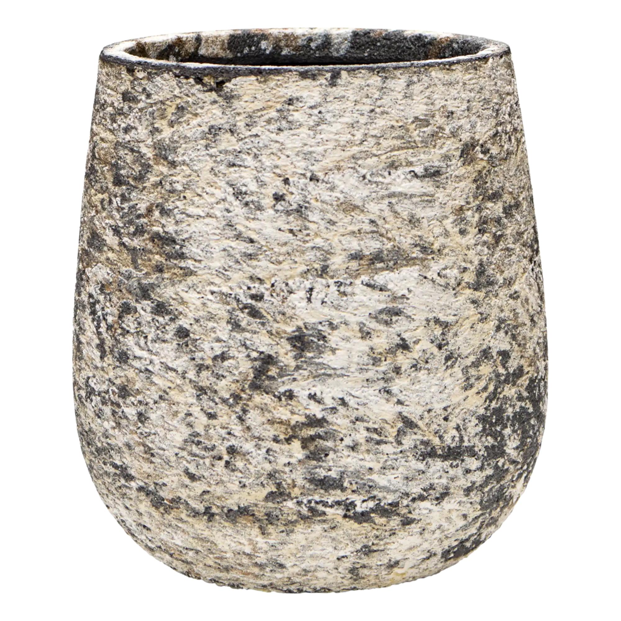 Atlas Round Planter | Fiberstone Indoor and Outdoor Plant Pot Vase