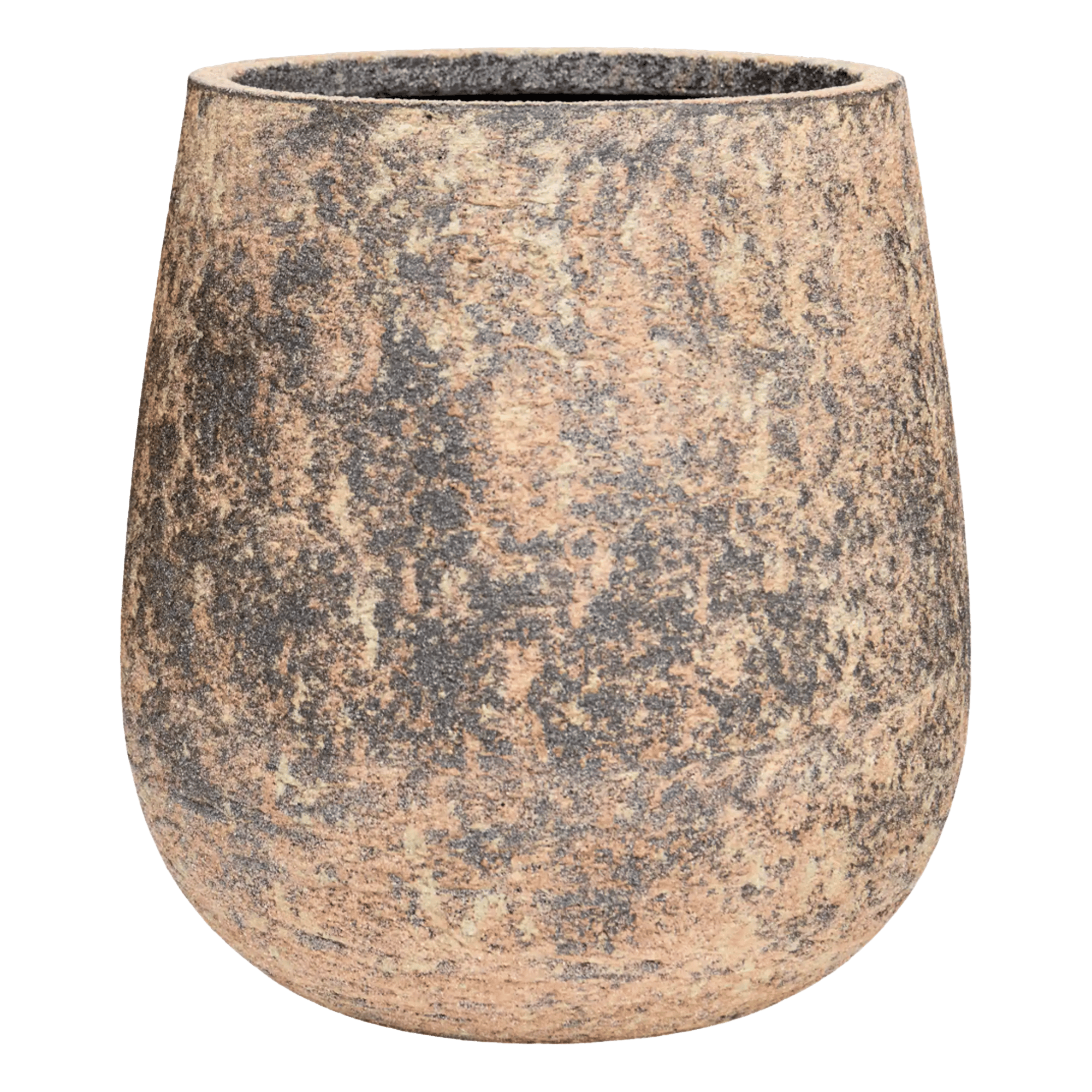 Atlas Round Planter | Fiberstone Indoor and Outdoor Plant Pot Vase