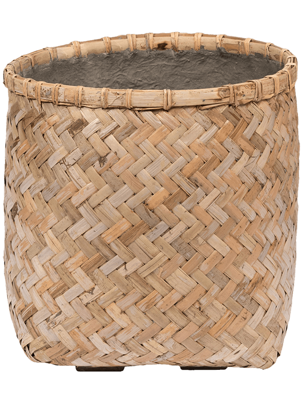 Bohemian Zayn XXS Bamboo Round Planter