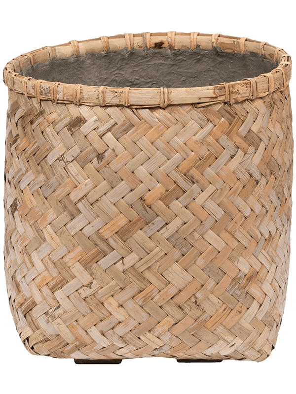 Bohemian Zayn XXS Bamboo Round Planter