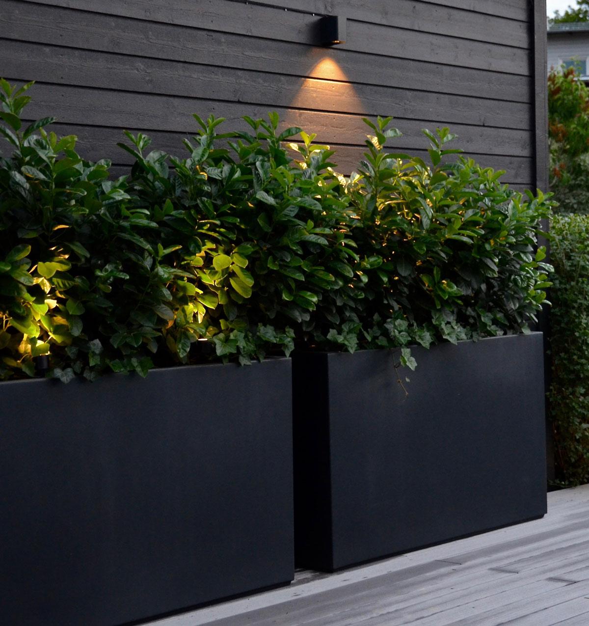 AXIS Trough Outdoor Fiberglass Planter