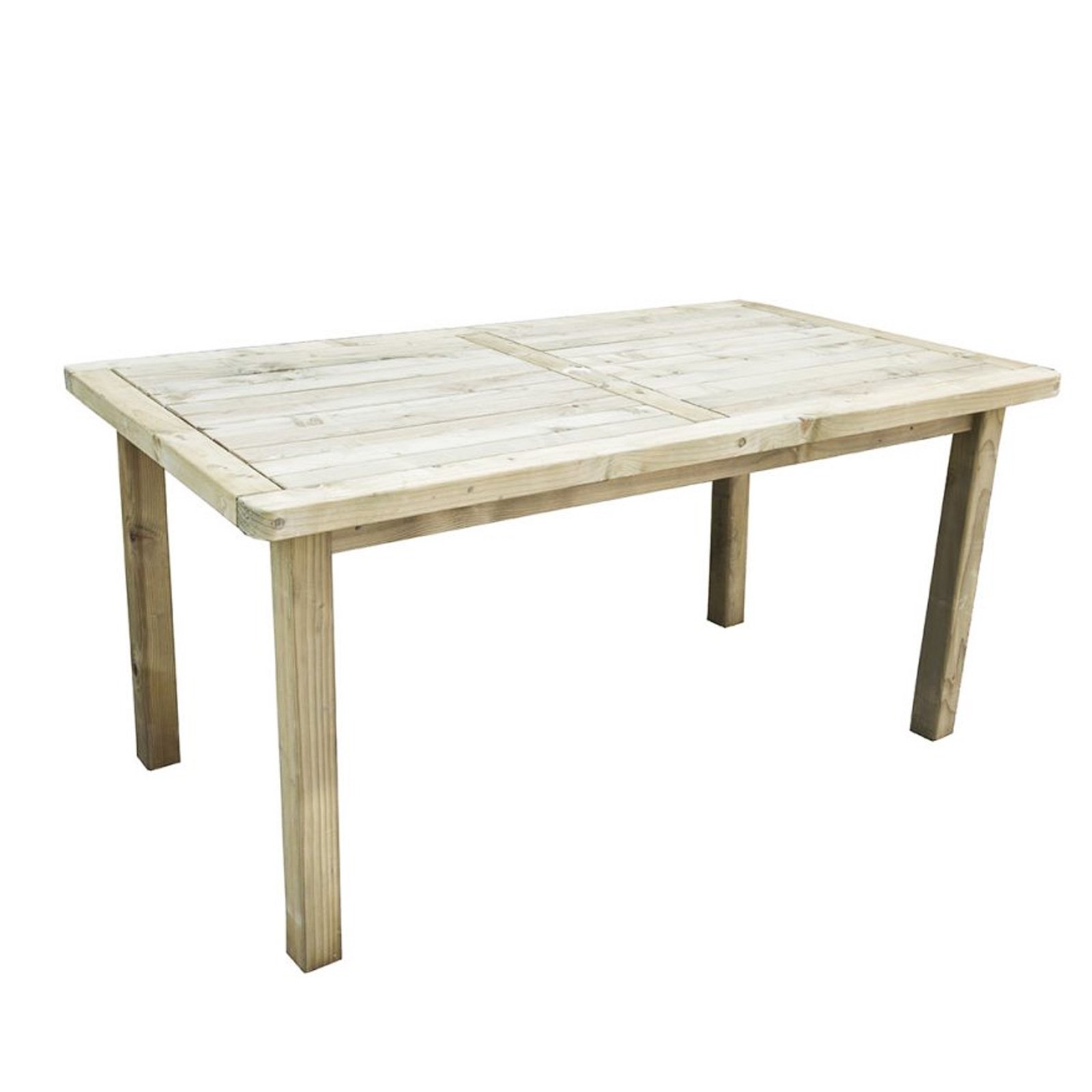 Outdoor Wooden Rosedene Table by Forest Garden