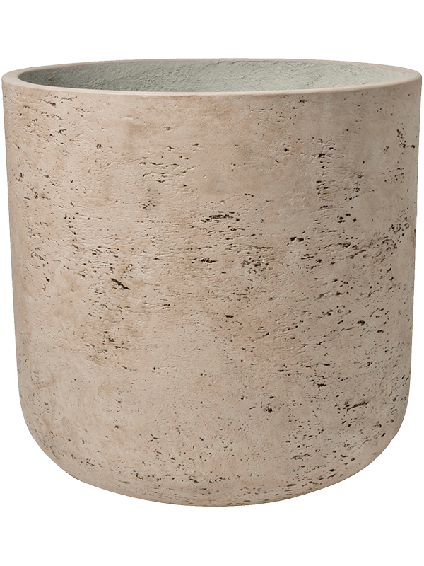 Rough Fibreclay Planter | Indoor and Outdoor Plant Pot Cylinder