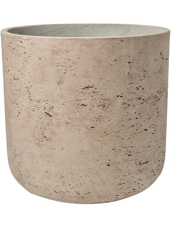 Rough Fibreclay Planter | Indoor and Outdoor Plant Pot Cylinder