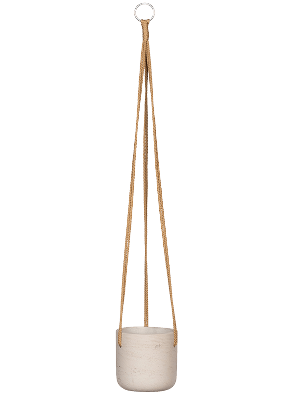 Rough Fibreclay Hanging Planter | Indoor and Outdoor Plant Pot