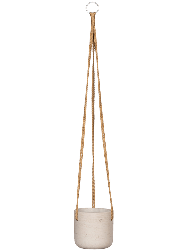 Rough Fibreclay Hanging Planter | Indoor and Outdoor Plant Pot