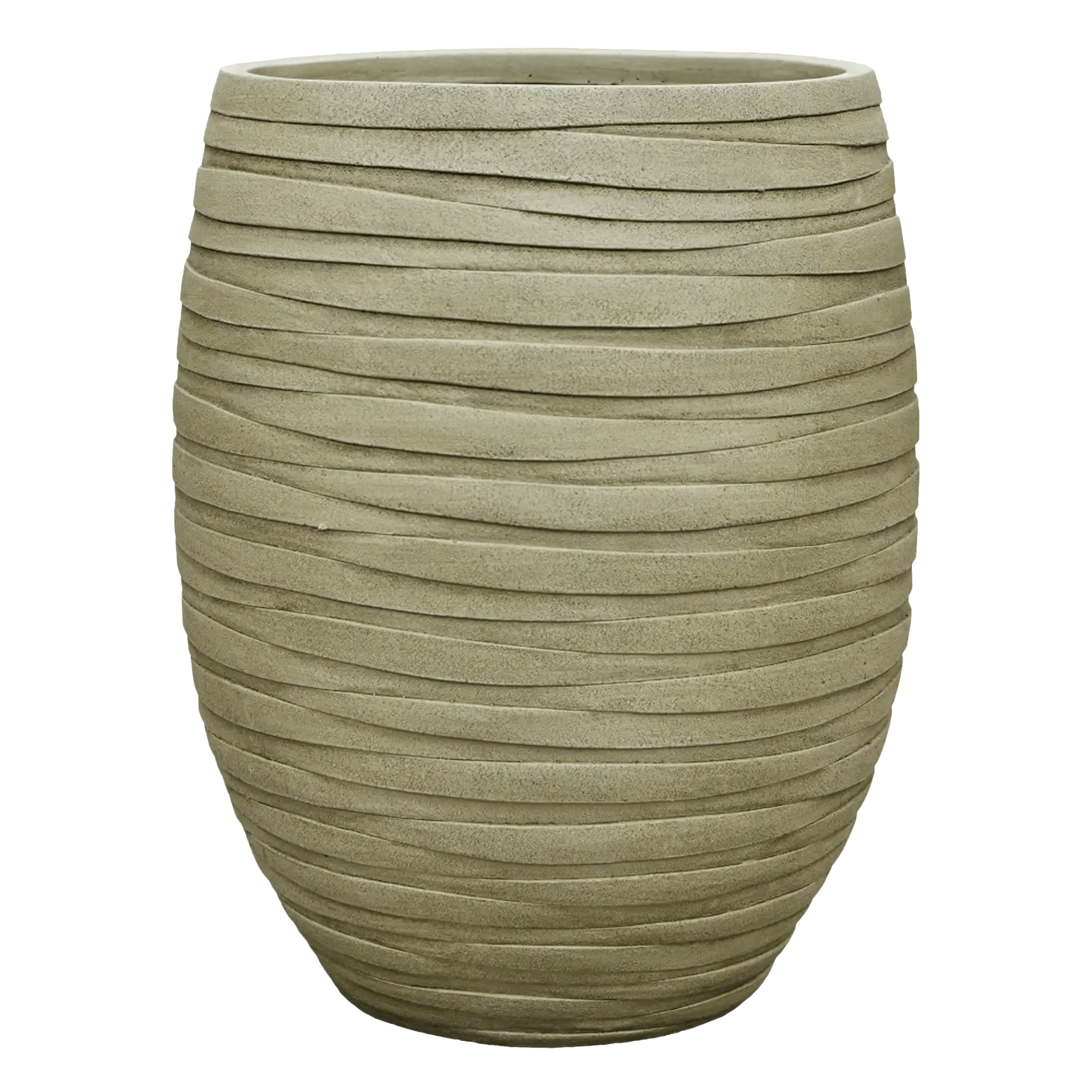 Tornado Fibreclay Tapered Planter | Indoor and Outdoor Plant Pot