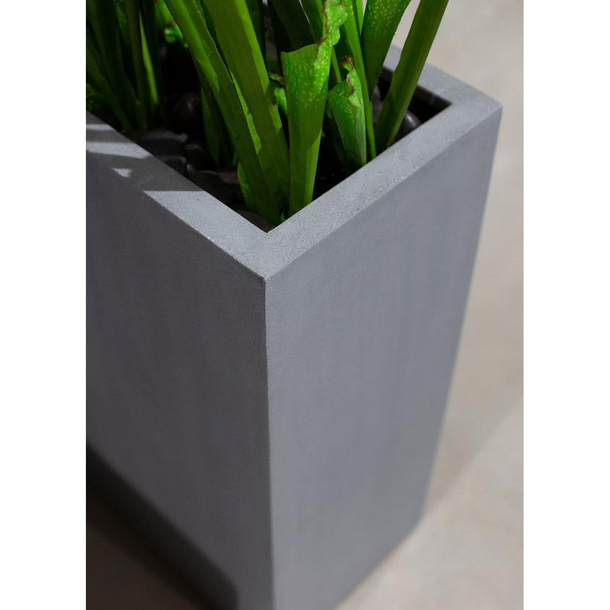 SOLID Room Divider Rectangular Fiberstone Planter