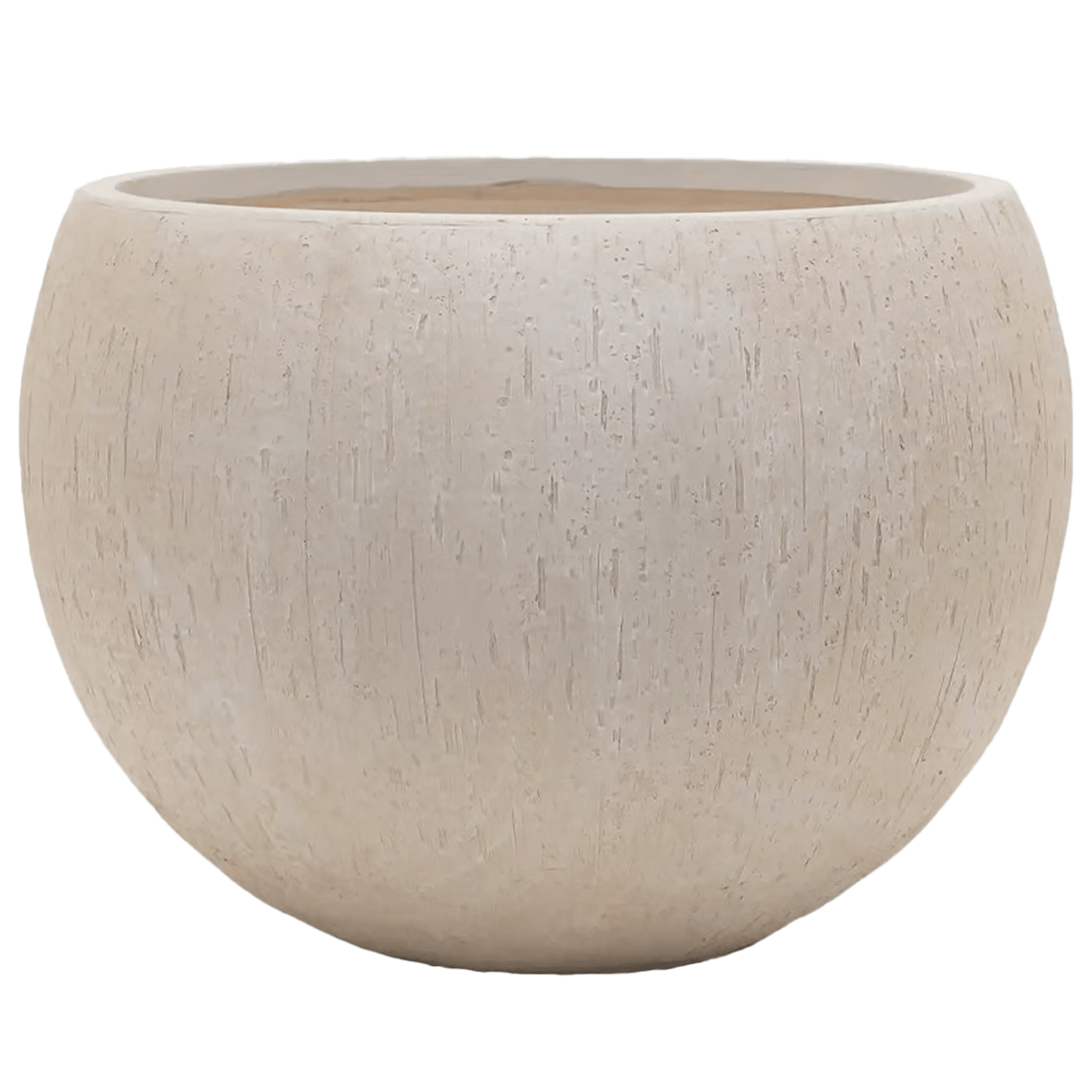 Raindrop Fibreclay Globe Planter | Indoor and Outdoor Plant Pot