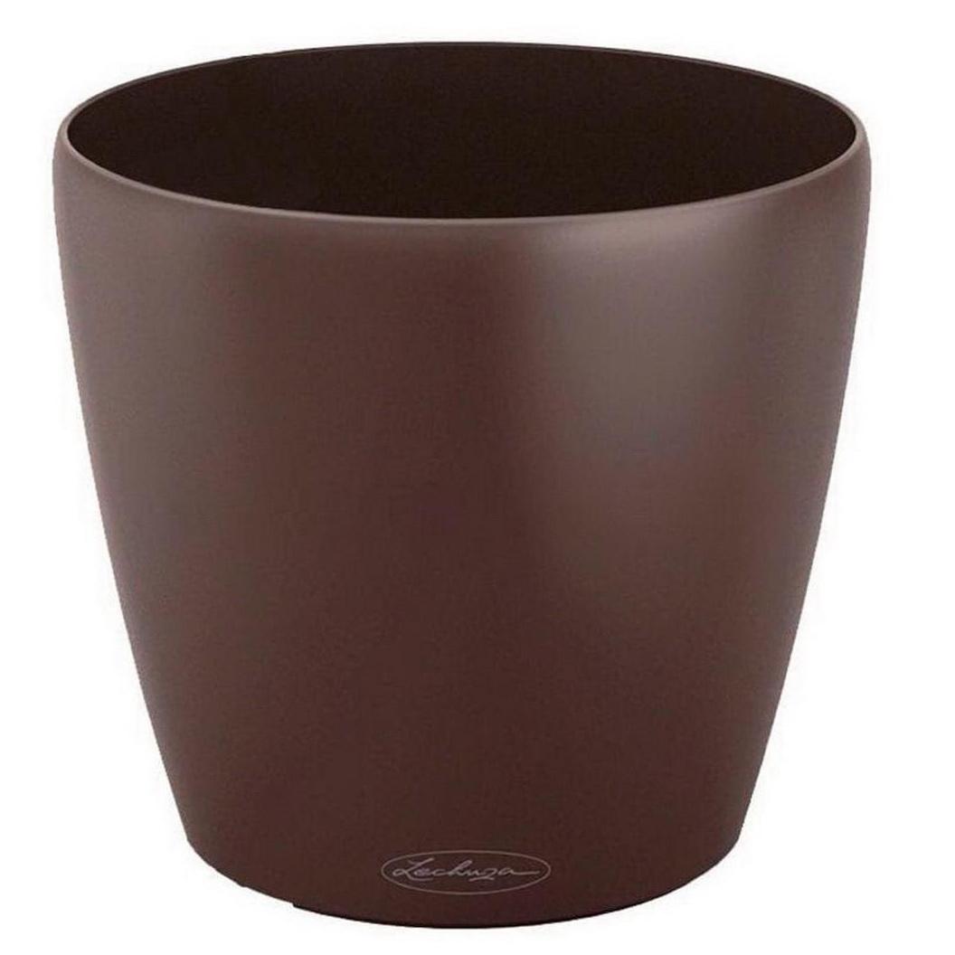 LECHUZA CLASSICO Round Poly Resin Planter Only