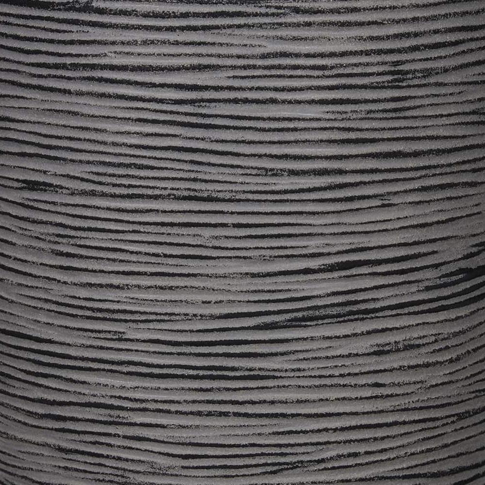 Round Resin Ribbed Planter by Cadix Capi Tutch Vase Elegance Low