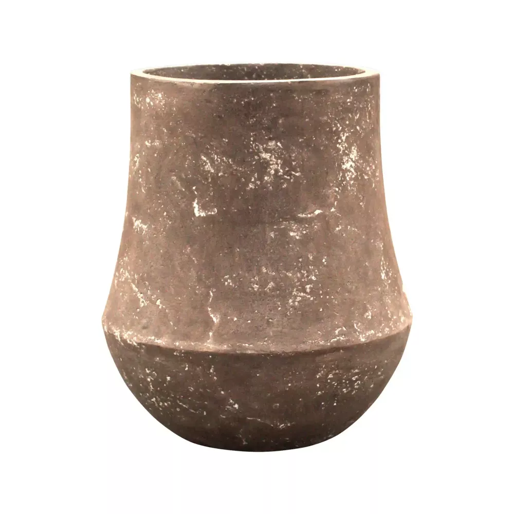 Polystone Planter | Tapered Indoor and Outdoor Plant Pot 