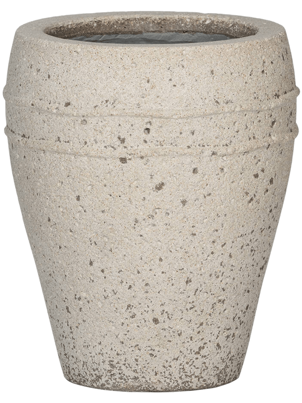 Mediterranean Ficonstone Tall Planter | Indoor and Outdoor Plant Pot Ares Vase