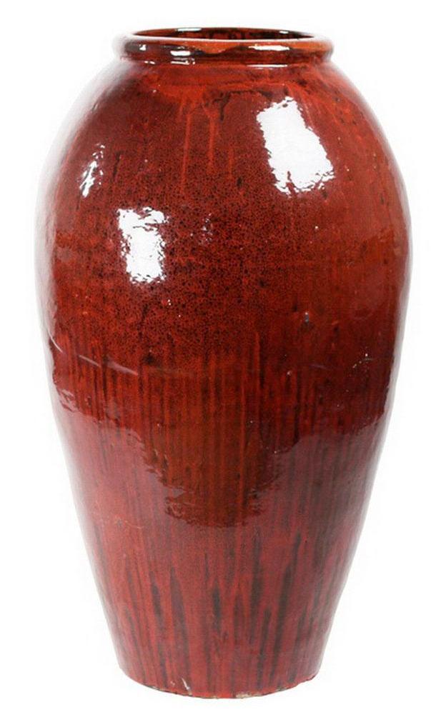 Ceramic Mystic Round Tall Glossy Planter Pot In/Out