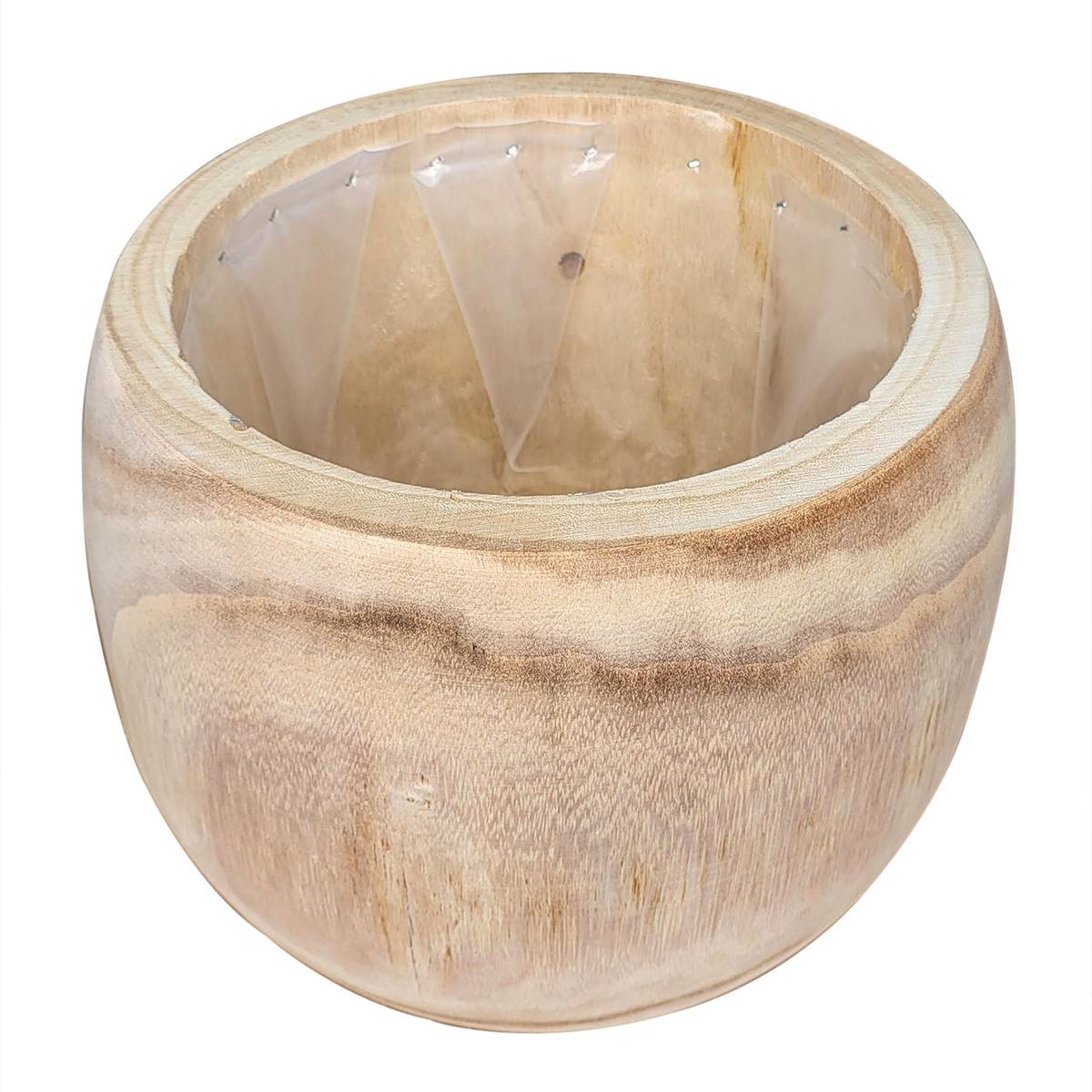 HORTICO TREND Wooden House Planter with Legs, Tall Indoor Plant Pot Stand with Waterproof Liner