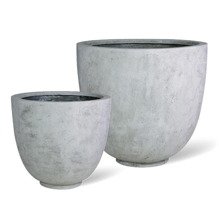 Round Polystone Planter by Fleur Ami EGO GIANT