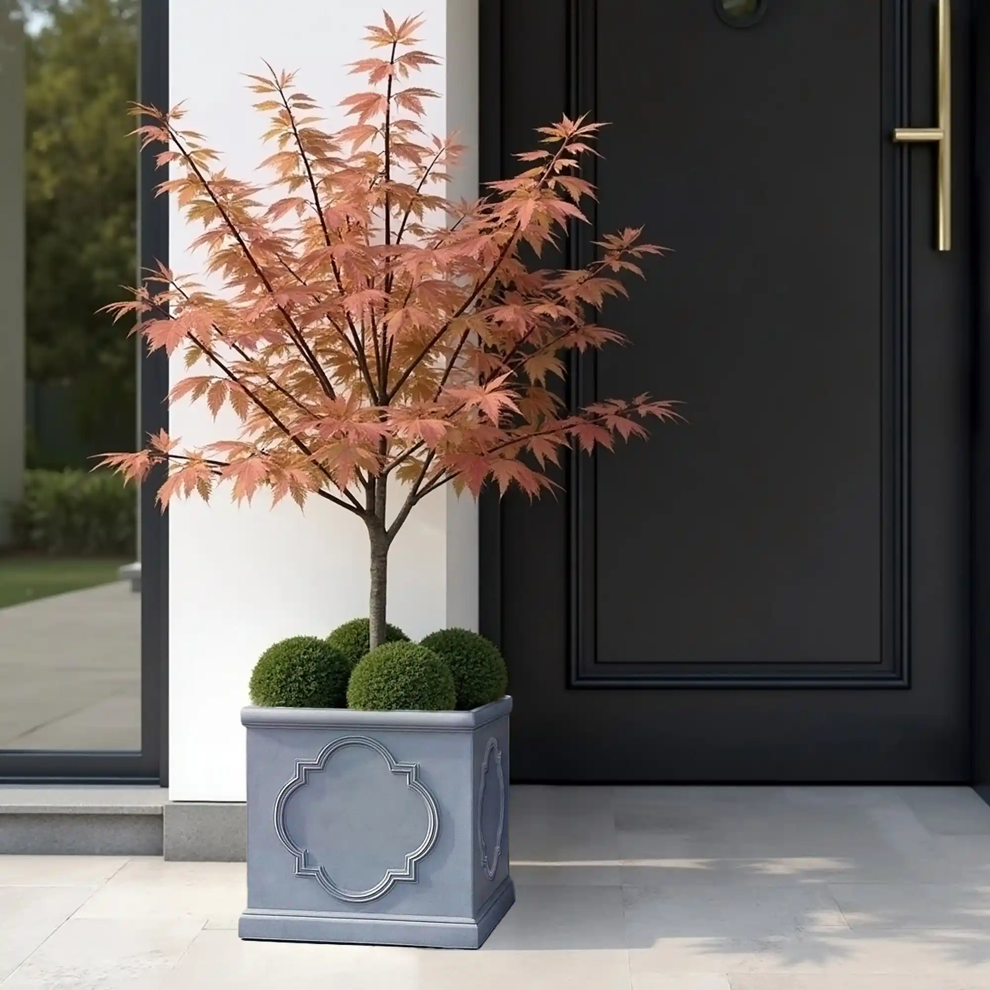 IDEALIST Windsor Light Stone Square Garden Planter