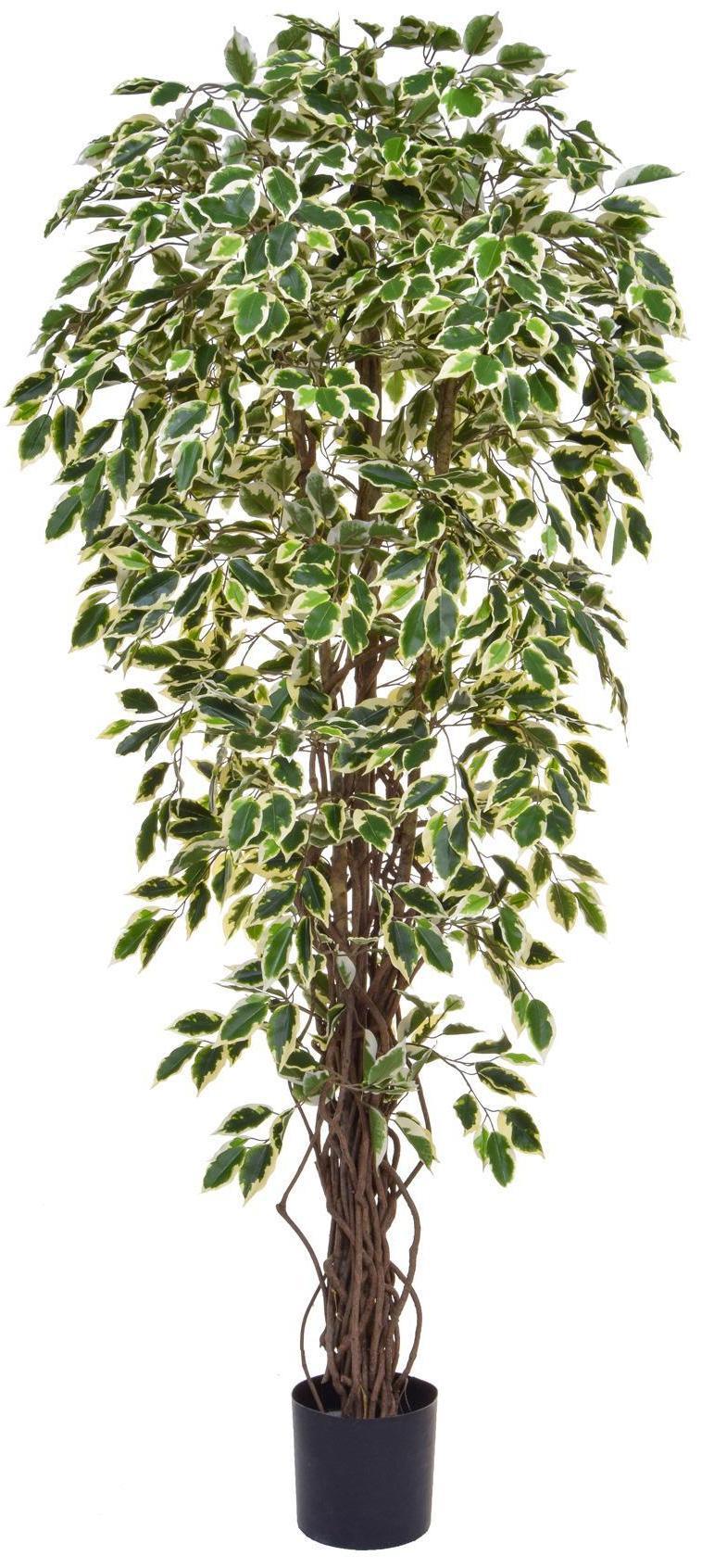 Ficus Liana Variegated Flame Retardant Artificial Tree Plant