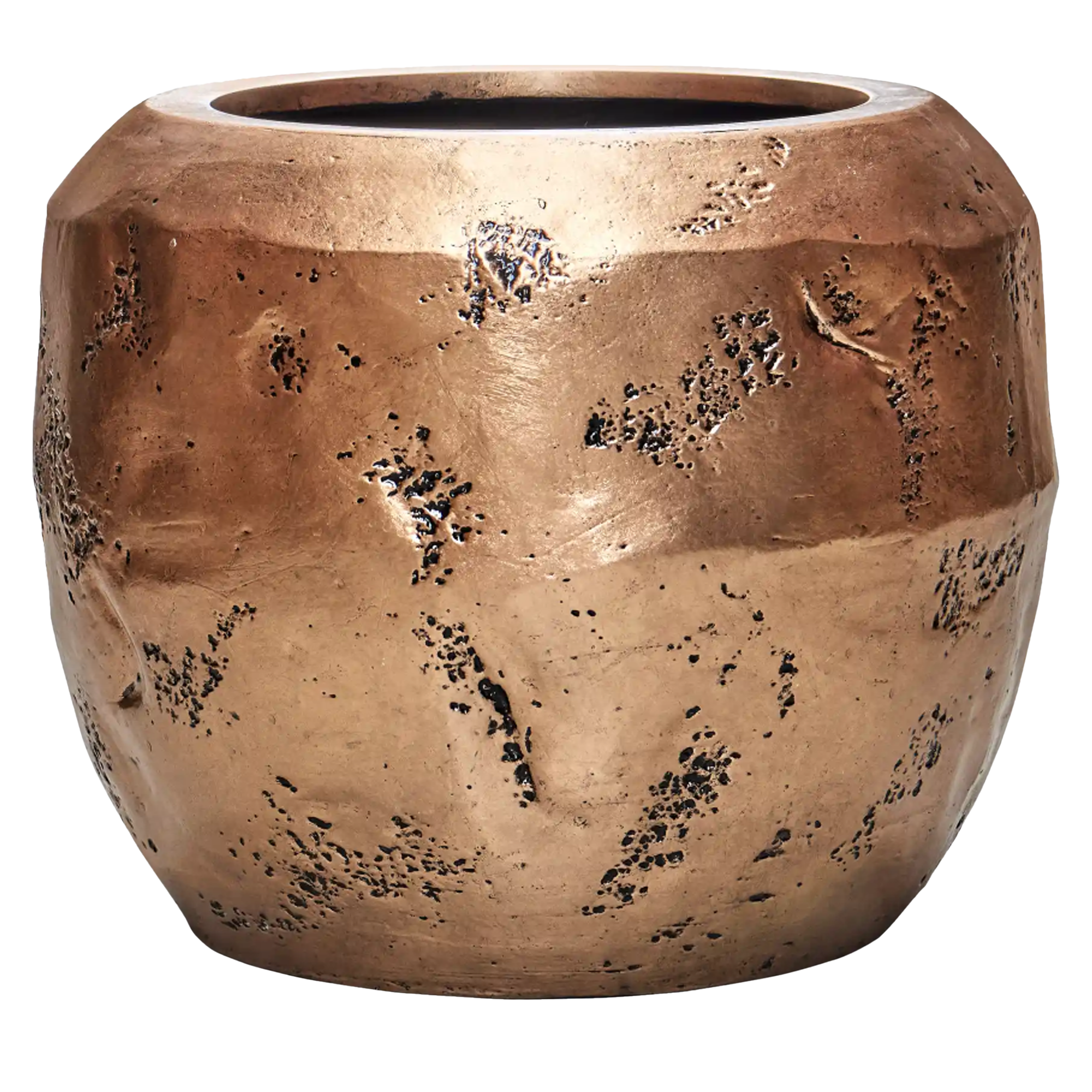 Opus Polystone Planter | Raw Finish Indoor Plant Pot