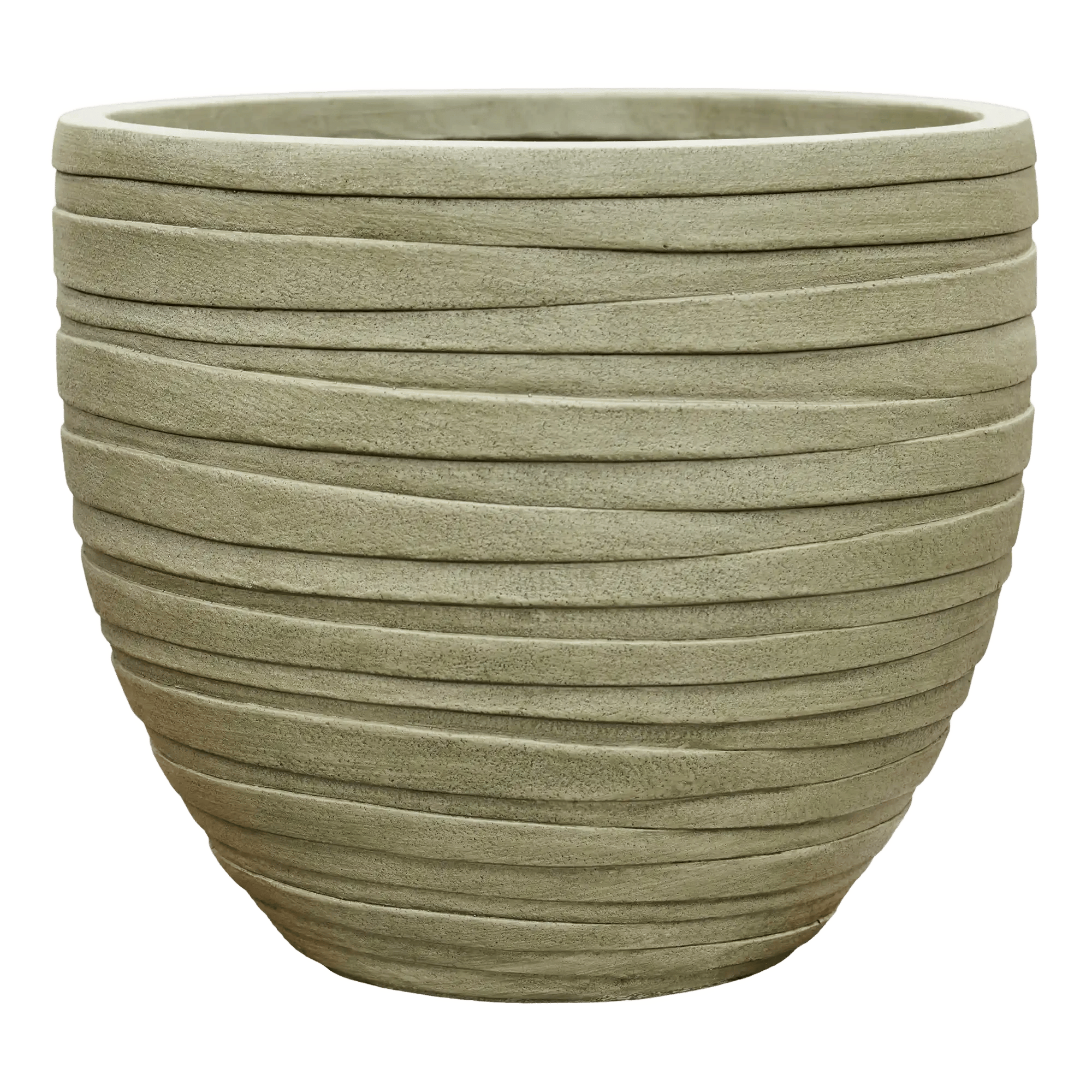 Tornado Fibreclay Egg Planter | Indoor and Outdoor Plant Pot