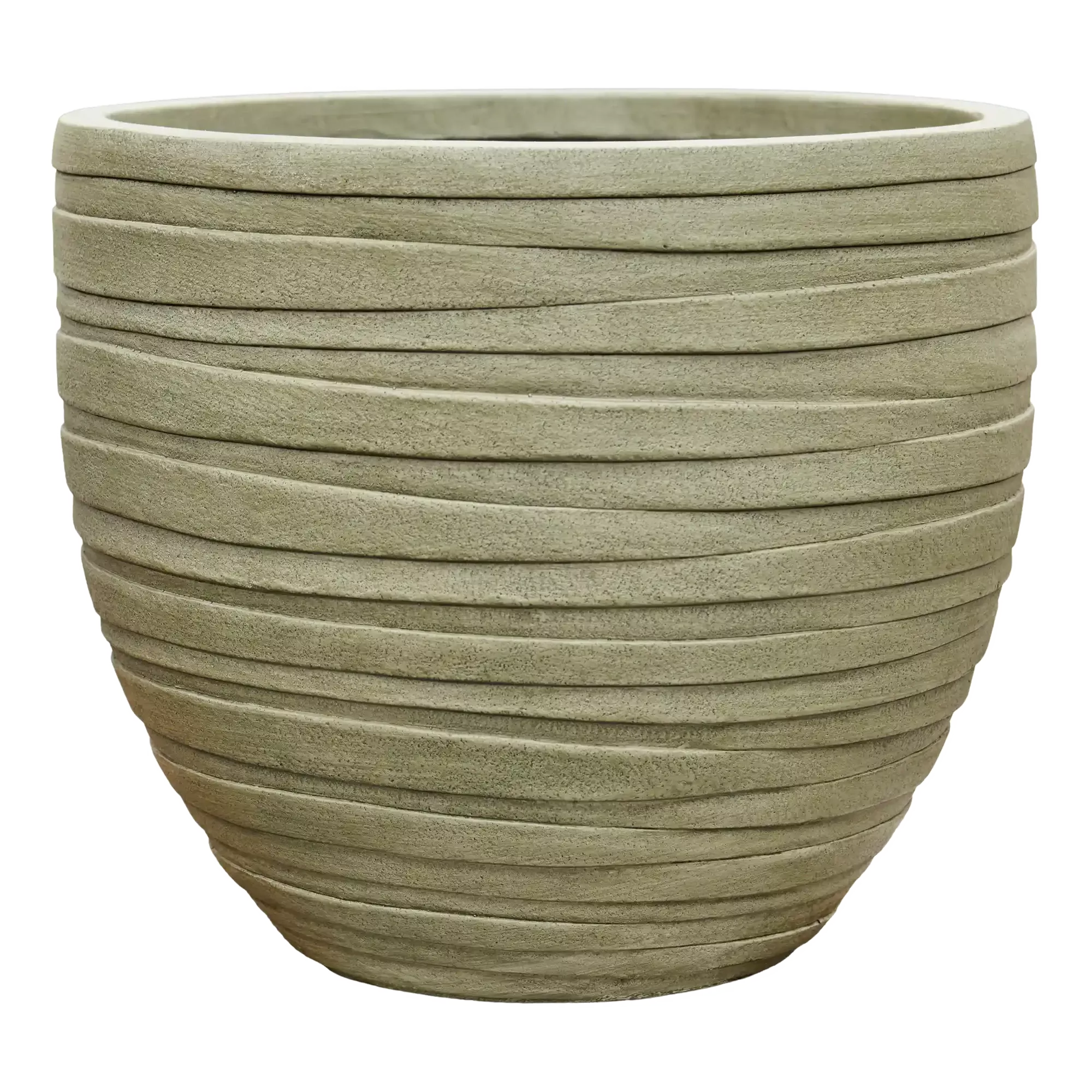 Tornado Fibreclay Egg Planter | Indoor and Outdoor Plant Pot