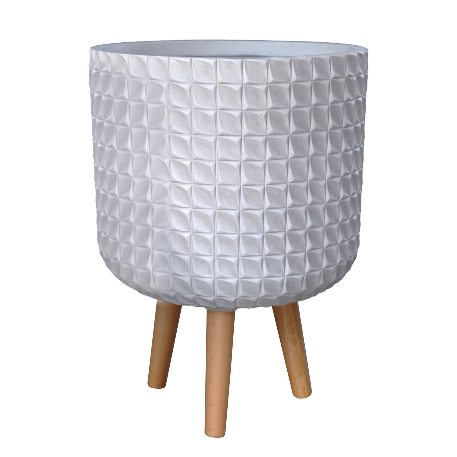 IDEALIST Lite Faceted Effect Planter on Legs