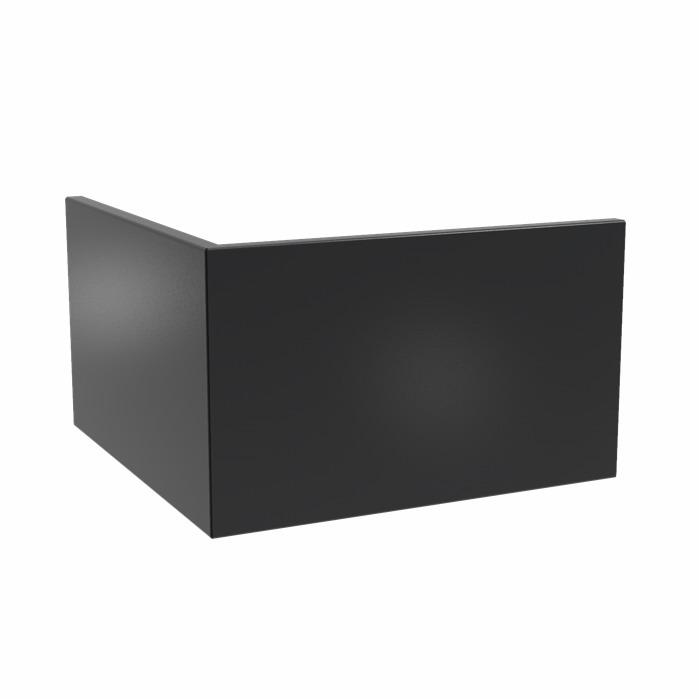 Aluminium 5ml Retaining Wall Outside Corner Aluminium 5ml Retaining Wall Outside Corner