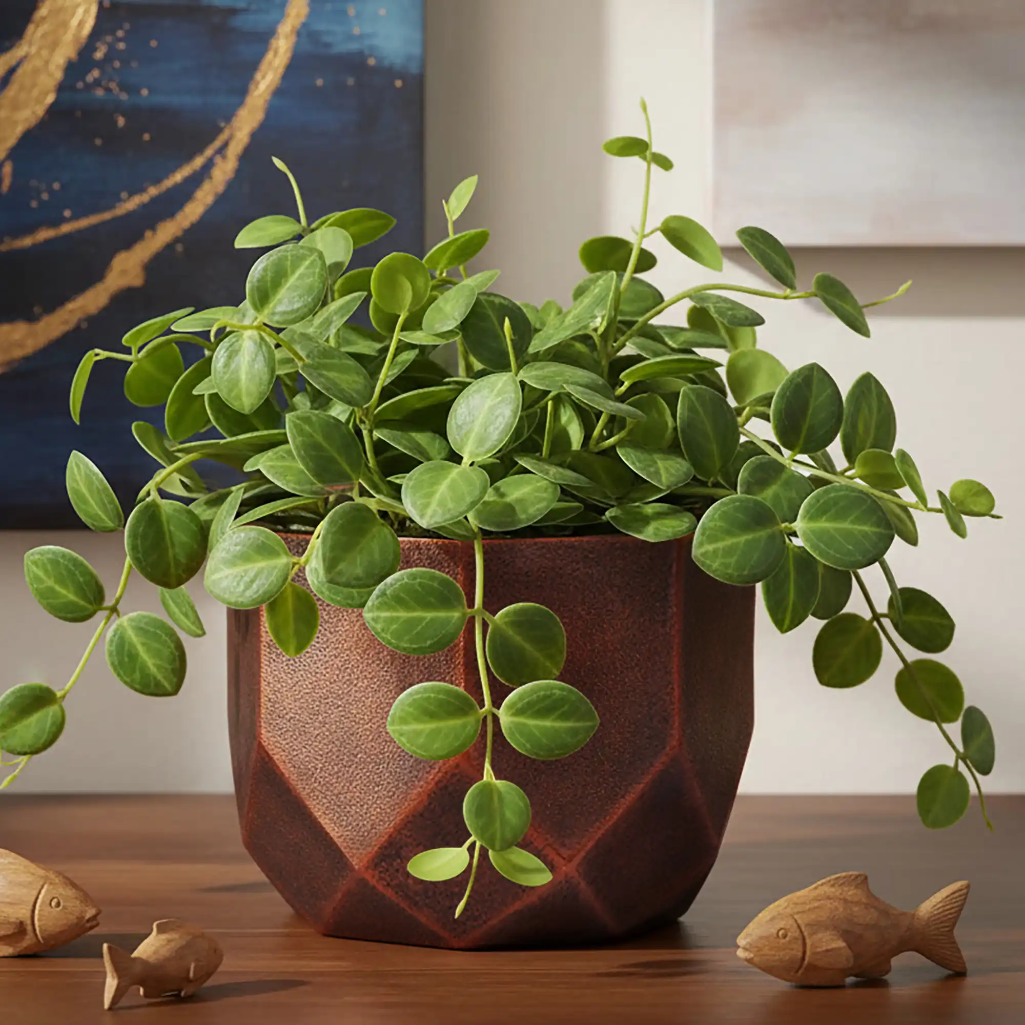 IDEALIST Lite Geometry Style Round Indoor Planter