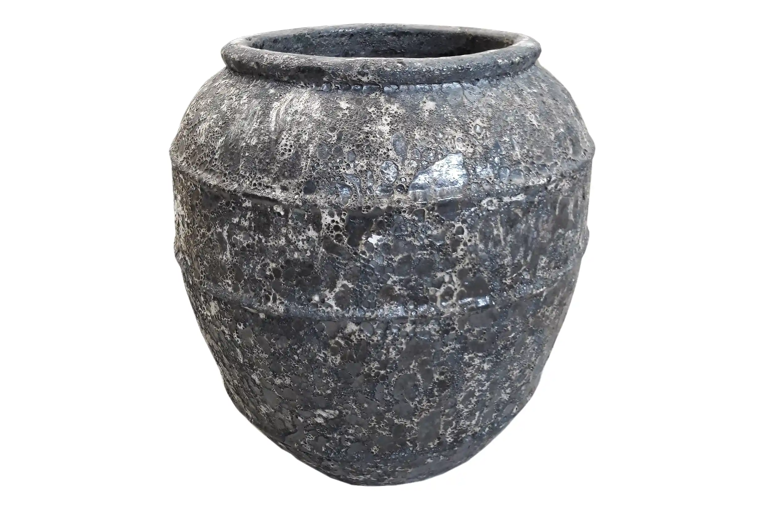 Lava Ceramic Large Planter | Indoor and Outdoor Plant Pot