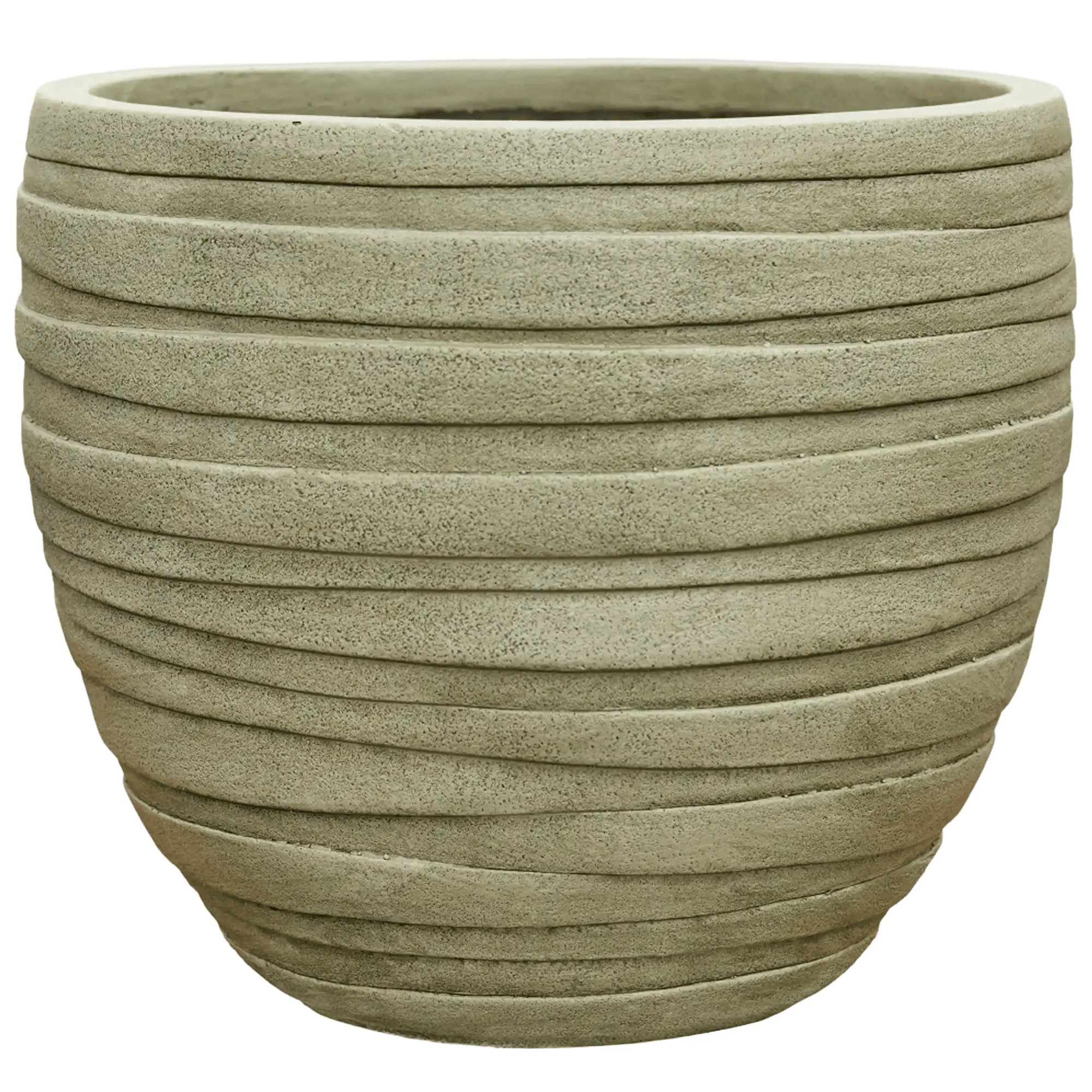 Tornado Fibreclay Egg Planter | Indoor and Outdoor Plant Pot