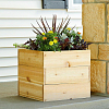 How to make wooden planters?