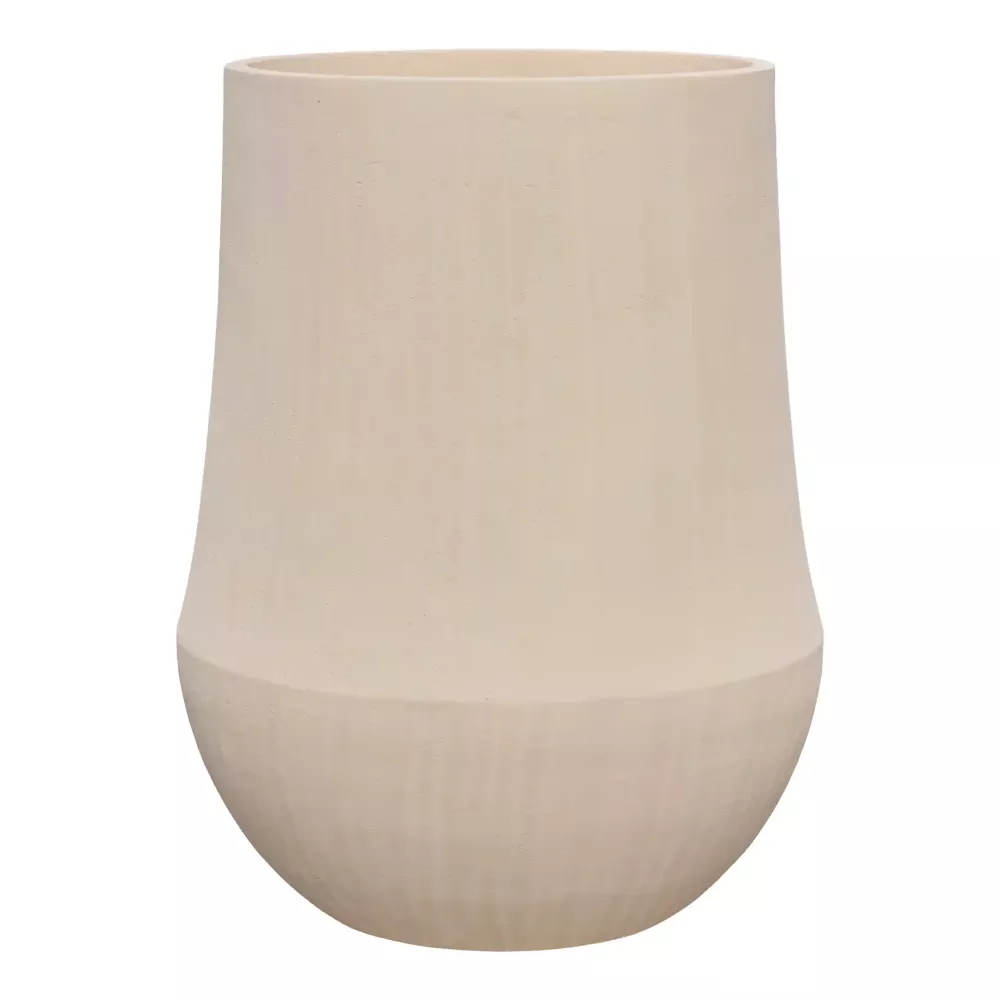 Polystone Planter | Tapered Indoor and Outdoor Plant Pot 