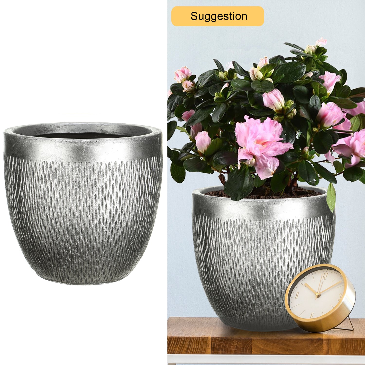 IDEALIST Lite Mesh Style Round Indoor Planter