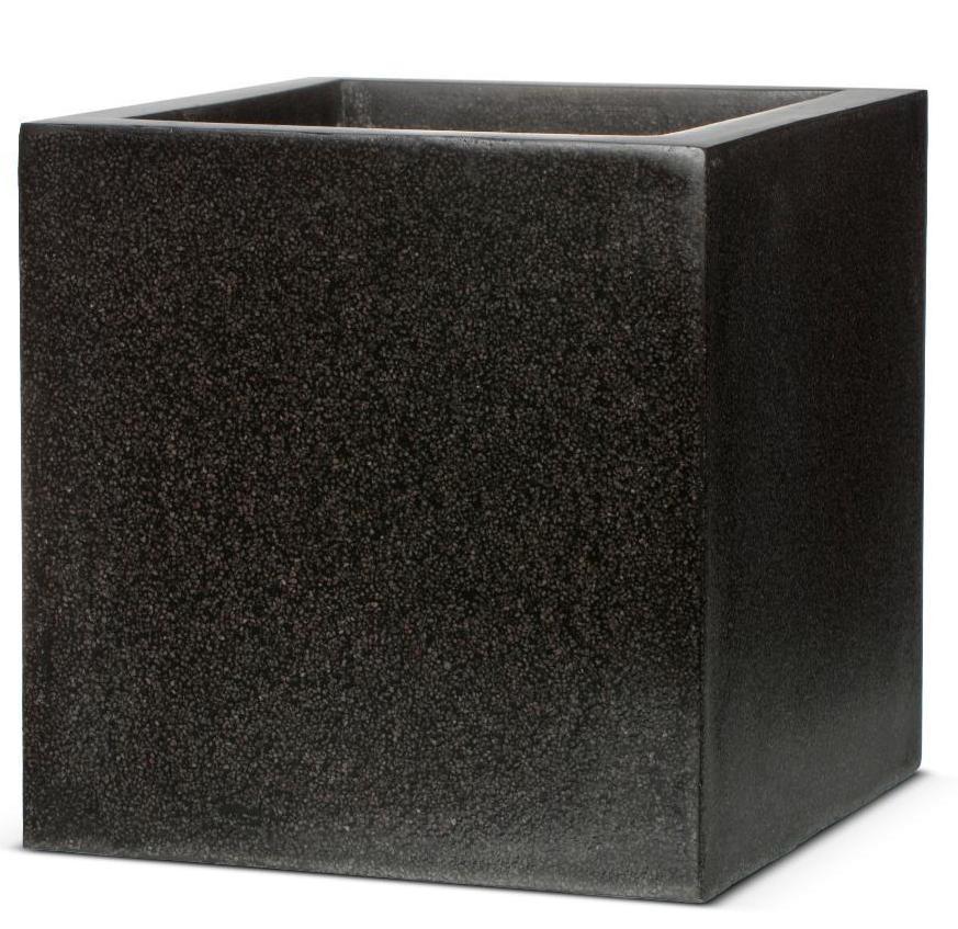 Square Fiberstone Contemporary Planter by Cadix Capi Lux