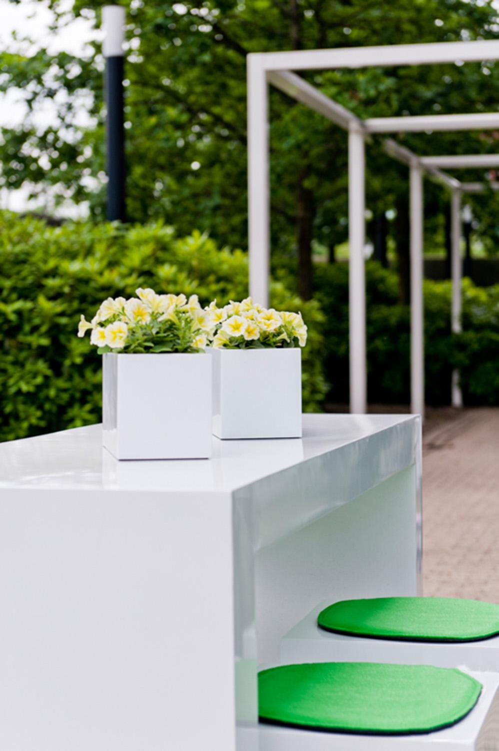 WINDOW BOX Fiberstone Planter by Idealist Premium Balcony Glossy