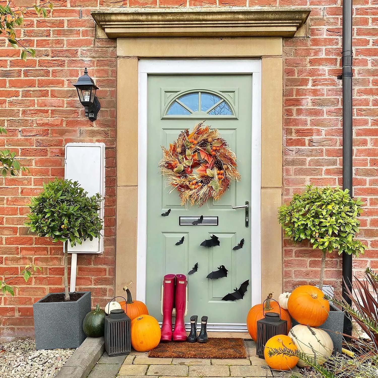 IDEALIST Lite Textured Concrete Effect Square Outdoor Planter