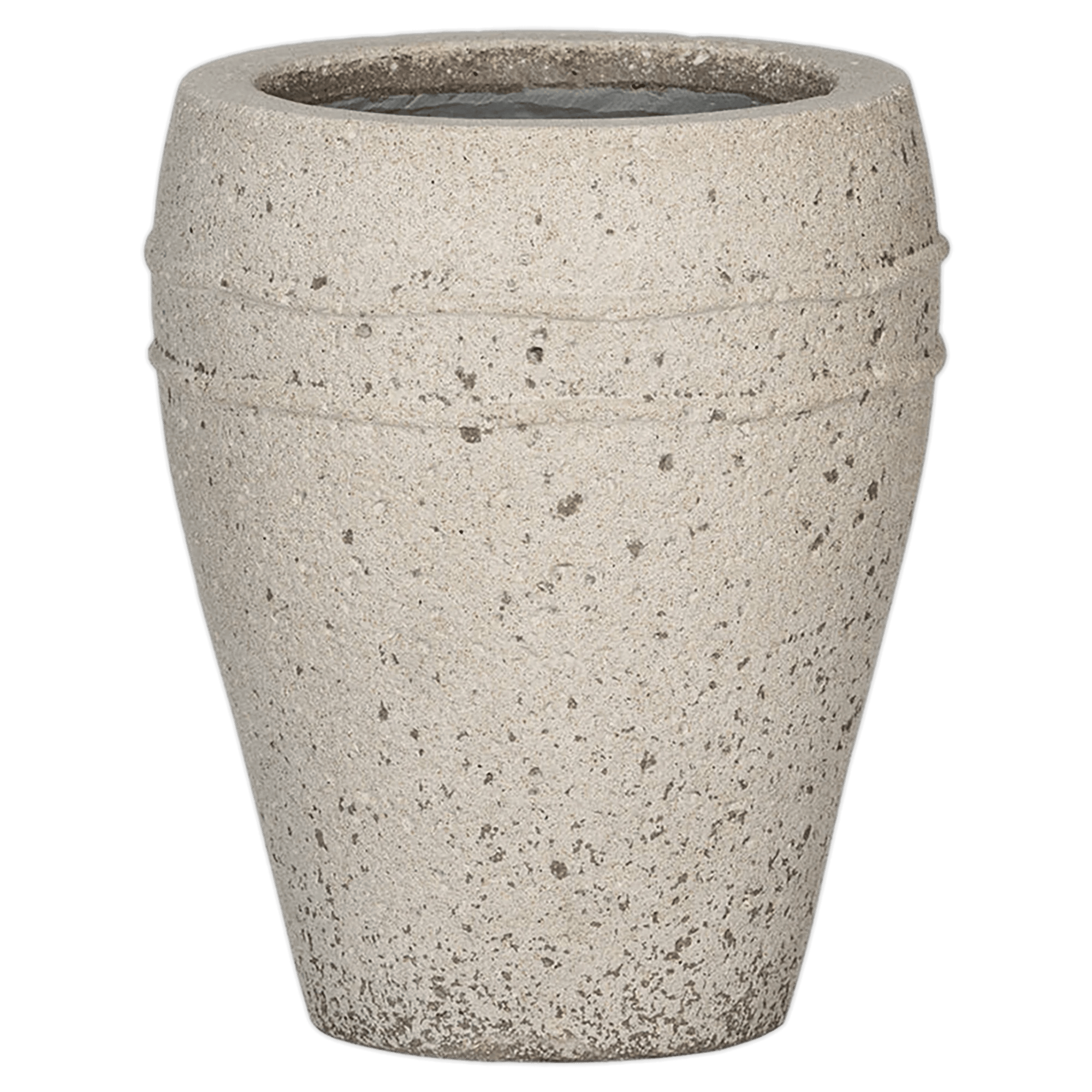 Mediterranean Ficonstone Tall Planter | Indoor and Outdoor Plant Pot Ares Vase